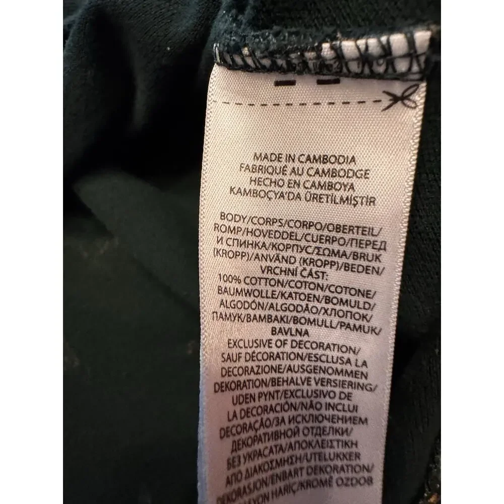XL Polo Ralph Lauren All Over Print AOP Pony Racers Horse Logo Green
